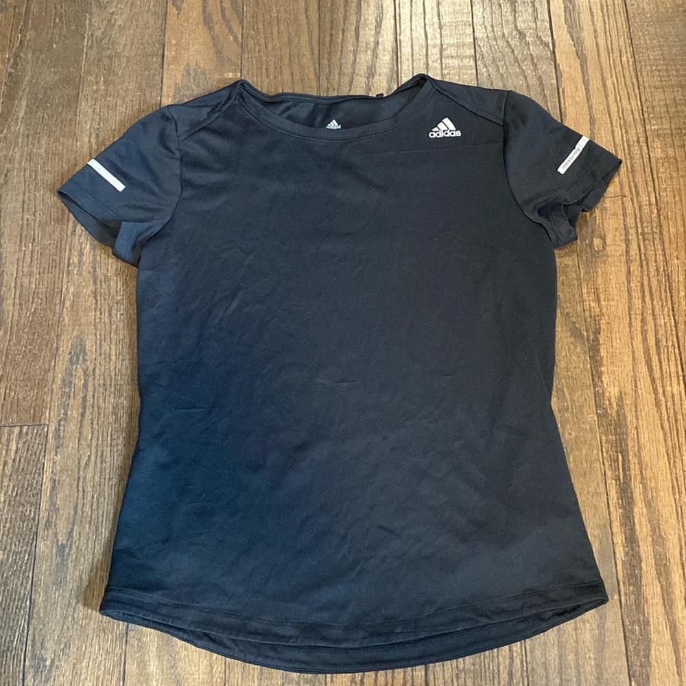 Adidas Black Athletic T-Shirt (S)